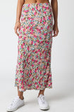 Freesia Floral Midi Skirt