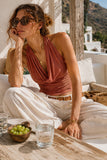 Soft Halter Tank (Clay Rose)
