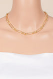 Long Oval Chain Link Necklace