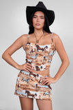 Tessa Tapestry Corset Top