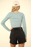Cammy Comfy Crop Top (Sage)