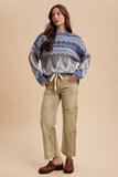 Alpine Sweater (Denim Blue)