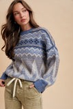 Alpine Sweater (Denim Blue)