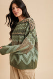Alpine Sweater (Olive)