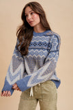 Alpine Sweater (Denim Blue)