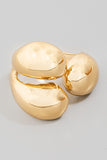 Triple Rounded Wrap Band Ring(Gold)