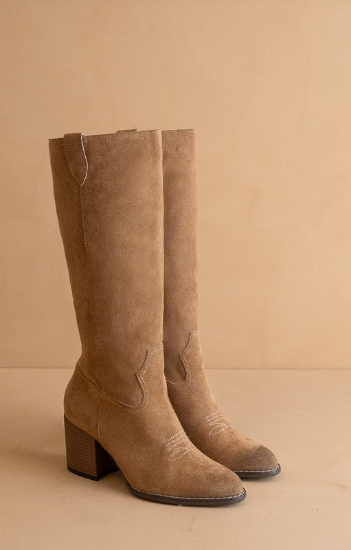 Roxanne Knee High Western Boot