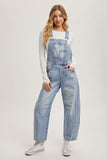 Easy Days Barrel Denim Overalls