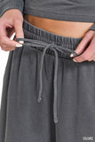 Terry Round Neck Pullover & Pants Set