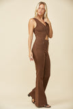 Dempsey Cut Out Denim Jumpsuit