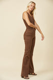 Dempsey Cut Out Denim Jumpsuit