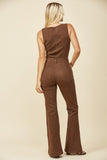 Dempsey Cut Out Denim Jumpsuit