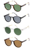 Gambel Retro Unisex Sunglasses (Black/Gold)