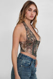 Hunter Camo Halter Top (Forest)