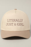 Literally Just A Girl Trucker Hat