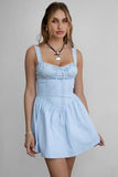 Avery Mini Dress (Blue)