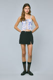 Nina Side Slit Mini Skort