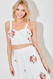 Florence Embroidered Top