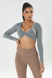 Twist Knot Top(Dark Grey)