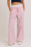 Lacy Lane Red Stripe Pants