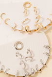 7pc Hoop Earrings Set