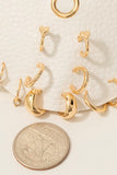 7pc Hoop Earrings Set