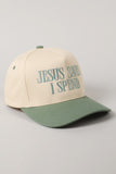 Jesus Saves I Spend Trucker Hat(Sage)