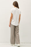 Tencel Short Sleeve Button Down