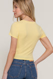 Ready To Go Tee (Butter Yellow)