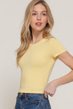 Ready To Go Tee (Butter Yellow)