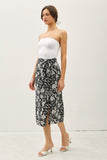 Hailey Floral Print Wrap Skirt
