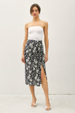 Hailey Floral Print Wrap Skirt