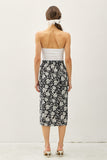 Hailey Floral Print Wrap Skirt