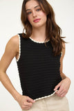 Lainey Crochet Top (Black)