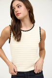 Lainey Crochet Top (Ivory)