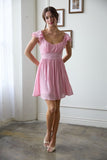 Love Story Mini Dress (Pink)