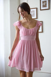 Love Story Mini Dress (Pink)