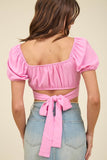 Everleigh Corset Top (Pink)