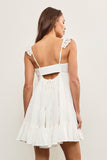 Matilda Mini Dress(White)