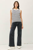 Ryla Stripe Sweater Tank