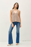 Summer Days Knit Stripe Tank