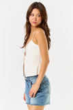 Taylor Tie Front Top