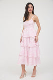 Vivian Maxi Dress (Pink)