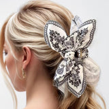 Paisley Boho Hair Claw Clip
