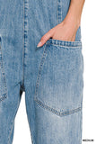 Kickback Denim Jumpsuit