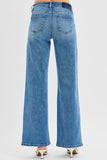 Low Rise Wide Leg Jeans