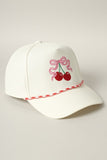 Cherry Ribbon Trucker Hat