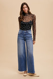Dotty Mesh Top
