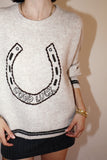 Good Luck Horseshoe Sweater