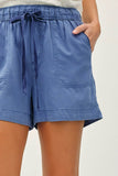 Classic Tencel Shorts (Cadet Blue)